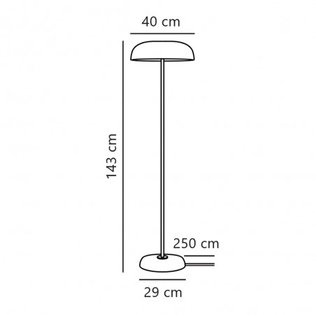 Lampadaire Glossy