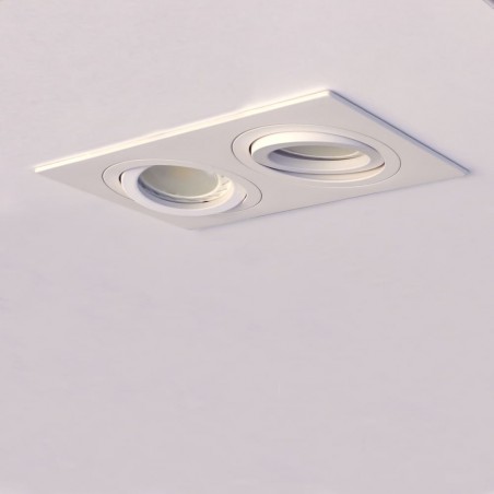 Encastré de plafond Helium (2 lumieres)