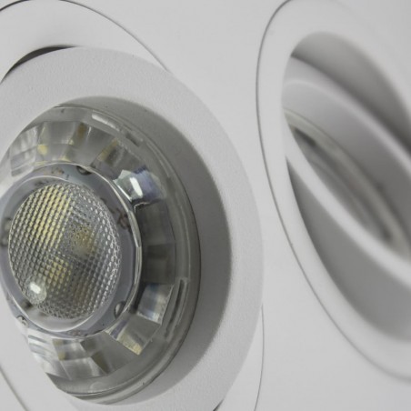 Encastré de plafond Helium (2 lumieres)