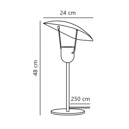 Lampe á poser Fabiola