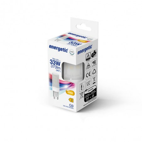 Ampoule LED G9 3000K Opale (3W)