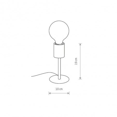 Lámpe a poser Radius