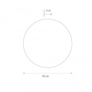 Applique murale LED Ring (12W)