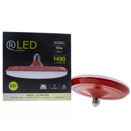 Porte-lampe + Ampoule Rouge