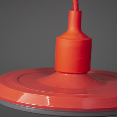 Porte-lampe + Ampoule Rouge