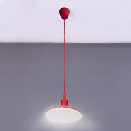 Porte-lampe + Ampoule Rouge