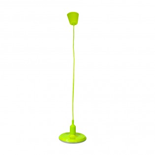 Porte-lampe + Ampoule Vert