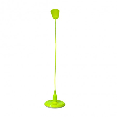 Porte-lampe + Ampoule Vert