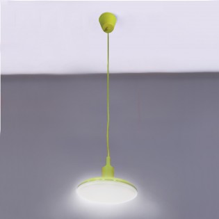 Porte-lampe + Ampoule Vert