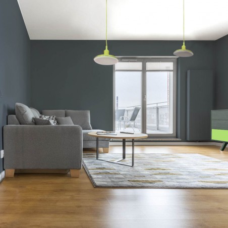 Porte-lampe + Ampoule Vert