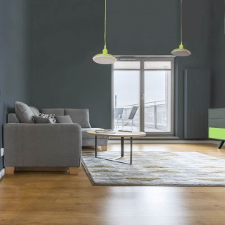 Porte-lampe + Ampoule Vert
