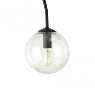 Plafonnier Giorgio Transparent (2 lumieres)