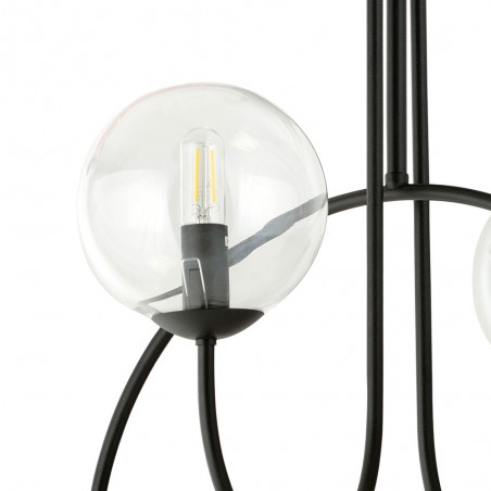 Plafonnier Giorgio Transparent (4 lumieres)