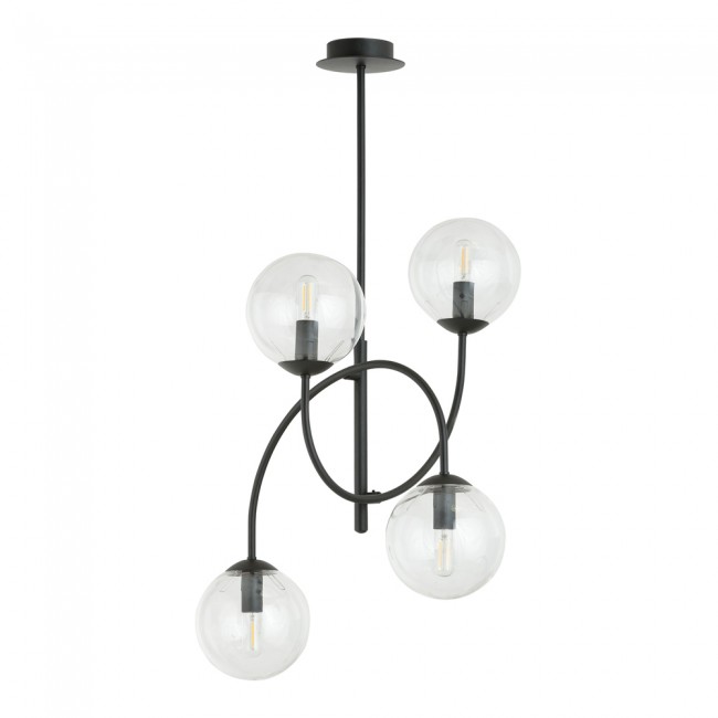 Plafonnier Giorgio Transparent II (4 lumieres)