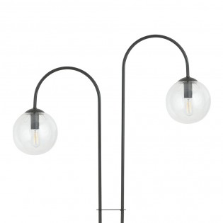 Lampadaire Giorgio Transparent (2 lumieres)