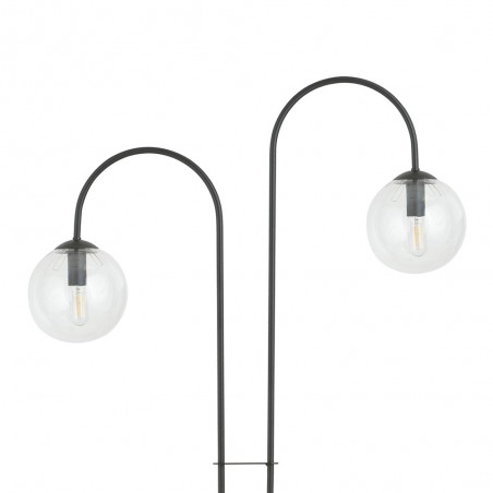 Lampadaire Giorgio Transparent (2 lumieres)