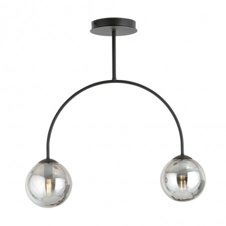 Plafonnier Giorgio Graphite (2 lumieres)