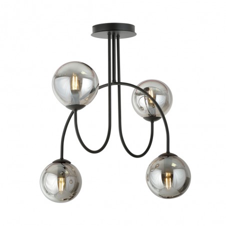 Plafonnier Giorgio Graphite (4 lumieres)