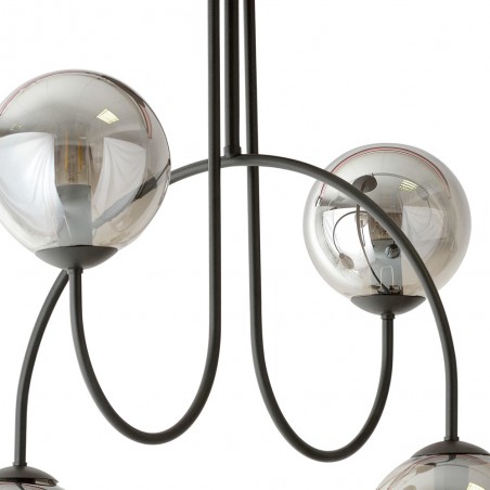 Plafonnier Giorgio Graphite (4 lumieres)