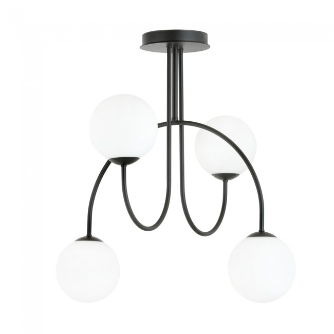 Plafonnier Giorgio Opal (4 lumieres)