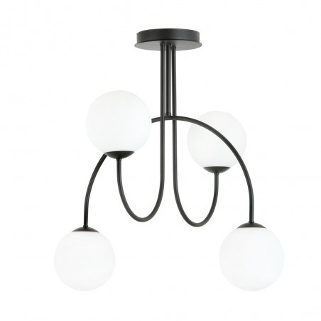 Plafonnier Giorgio Opal (4 lumieres)
