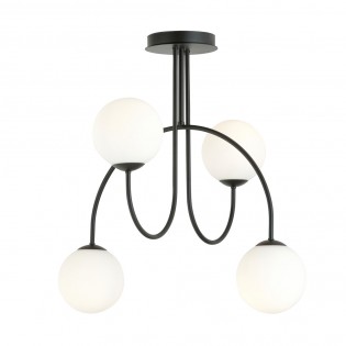 Plafonnier Giorgio Opal (4 lumieres)