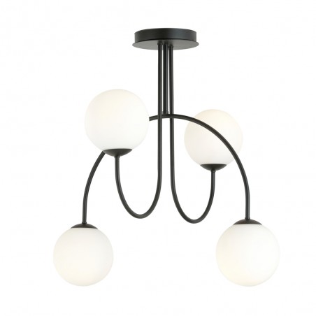 Plafonnier Giorgio Opal (4 lumieres)