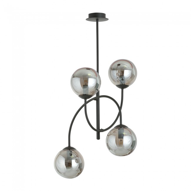 Plafonnier Giorgio Graphite II (4 lumieres)