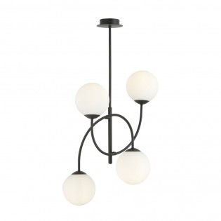 Plafonnier Giorgio Opal II (4 lumieres)
