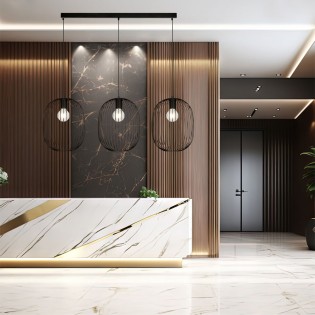 Lampe de suspension Cerpera (3 lumieres)