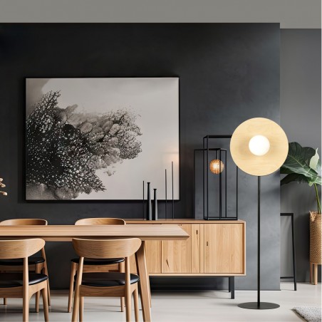Lampadaire Loston Opale