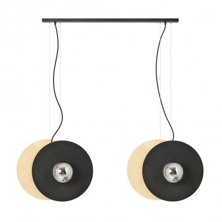 Lampe de plafond Loston Graphite (4 lumieres)