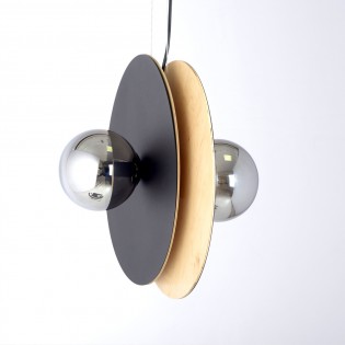 Lampe de plafond Loston Graphite (4 lumieres)