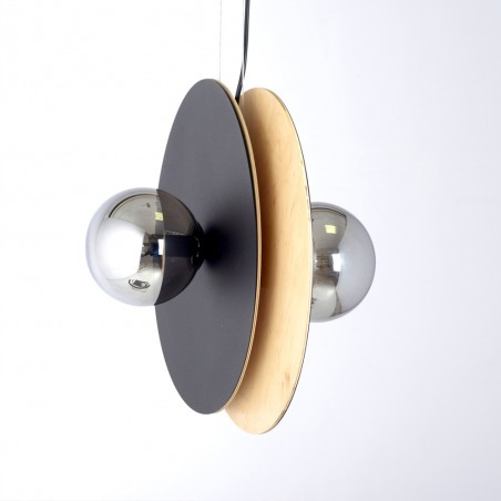 Lampe de plafond Loston Graphite (4 lumieres)