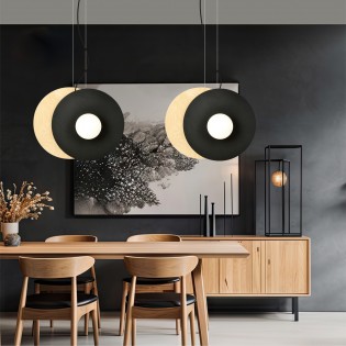 Lampe de plafond Loston Opal (4 lumieres)
