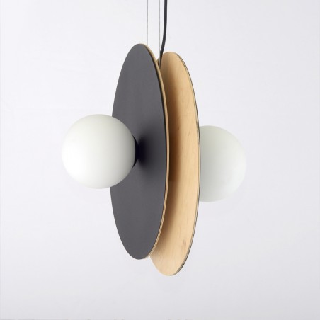 Lampe de plafond Loston Opal (4 lumieres)