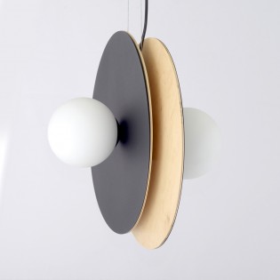 Lampe de plafond Loston Opal (4 lumieres)