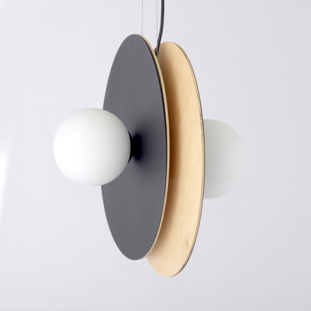Lampe de plafond Loston Opal (4 lumieres)
