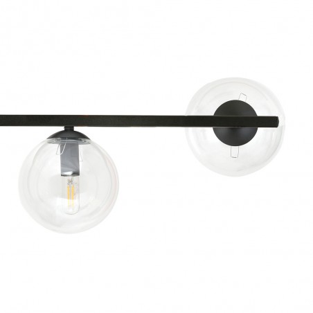 Plafonnier Ventara Transparent (4 lumieres)