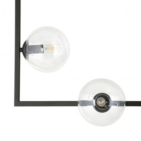 Plafonnier Ventara Transparent (4 lumieres)