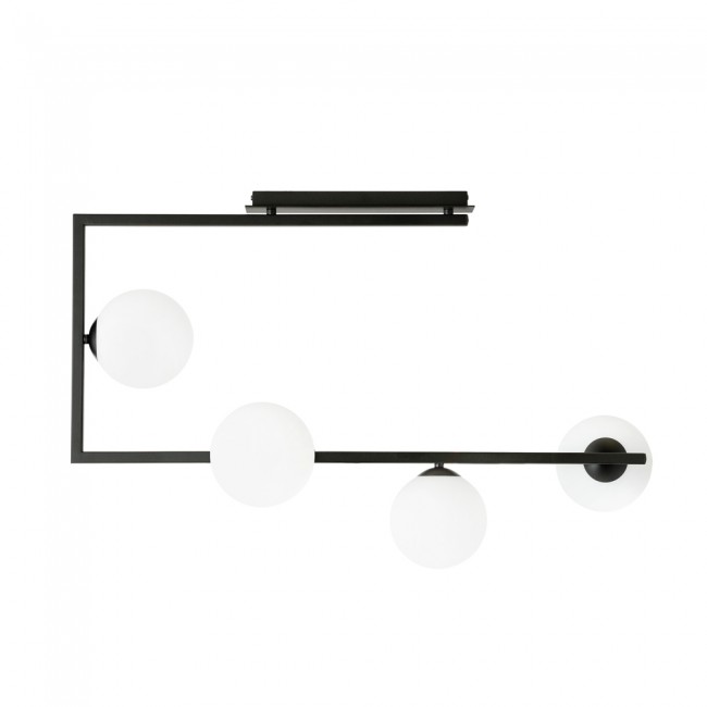 Plafonnier Ventara Opale (4 lumieres)
