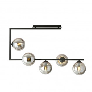 Plafonnier Ventara Graphite (5 lumieres)