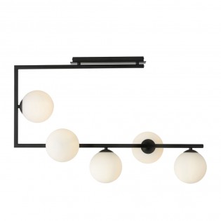 Plafonnier Ventara Opale (5 lumieres)