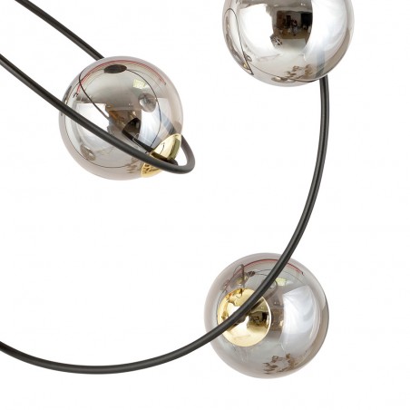 Plafonnier Morante Graphite (5 lumieres)
