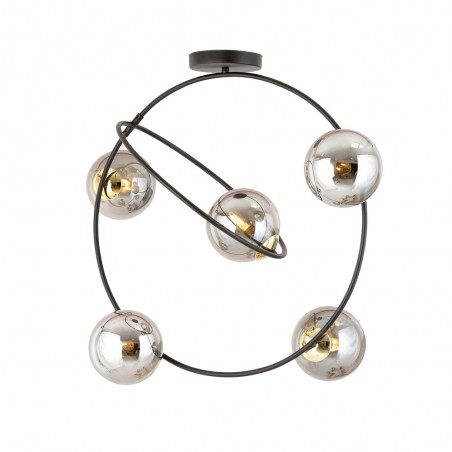 Plafonnier Morante Graphite (5 lumieres)