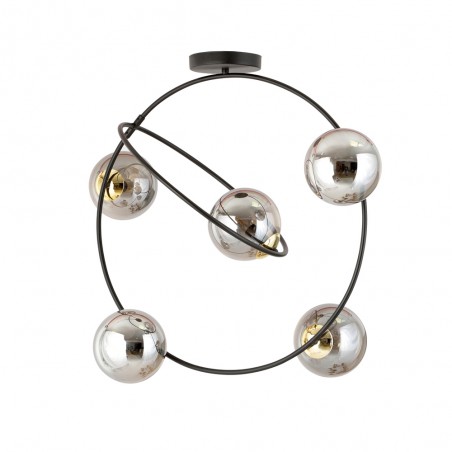 Plafonnier Morante Graphite (5 lumieres)