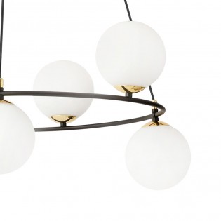 Lampe de plafond Laster Opale (6 lumieres)