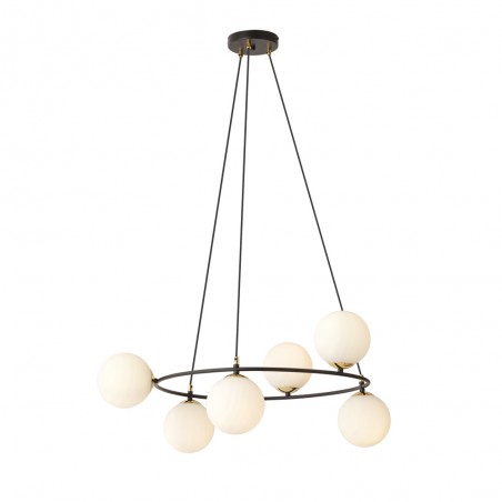 Lampe de plafond Laster Opale (6 lumieres)