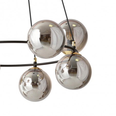 Lampe de plafond Laster Graphite (7 lumieres)