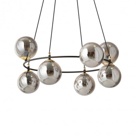 Lampe de plafond Laster Graphite (7 lumieres)